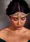 22k Gold Plated Kundan Pearls Mathapatti In Silver Alloy