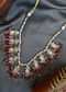 22k Gold Plated Pink And Green Toned Kundan Necklace With Oodles Of Pearls