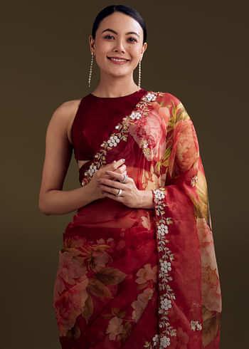 Organza Sarees