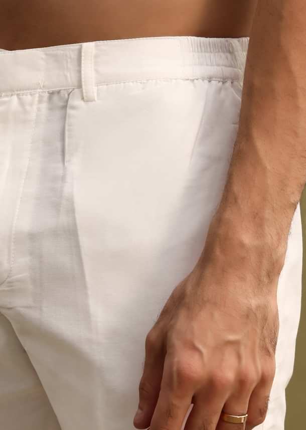 Pink Embroidered Kurta With Dupatta Set For Men Pink Embroidered Kurta With Dupatta Set For Men