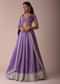 Lilac Purple Lehenga With Handwork Embroidery