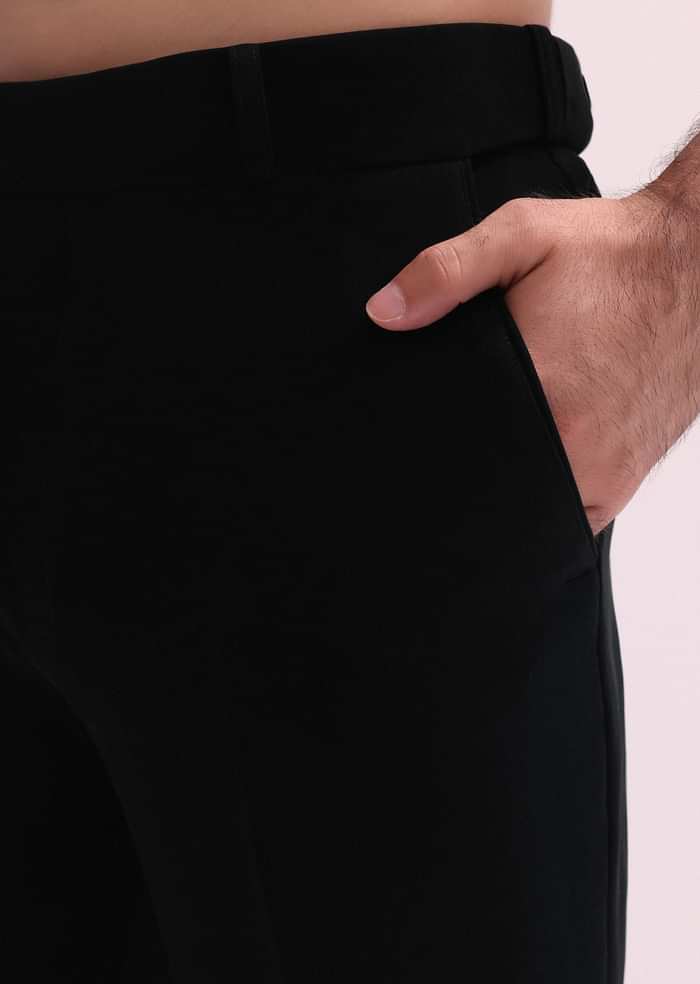 Aditya Roy Kapur In Our Black Double Layered Indo Western Jacket With Shirt And Pant