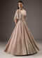 Baby Pink Fancy Bridesmaid Lehenga With Cape