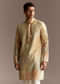 Beige Mirror Kurta Set