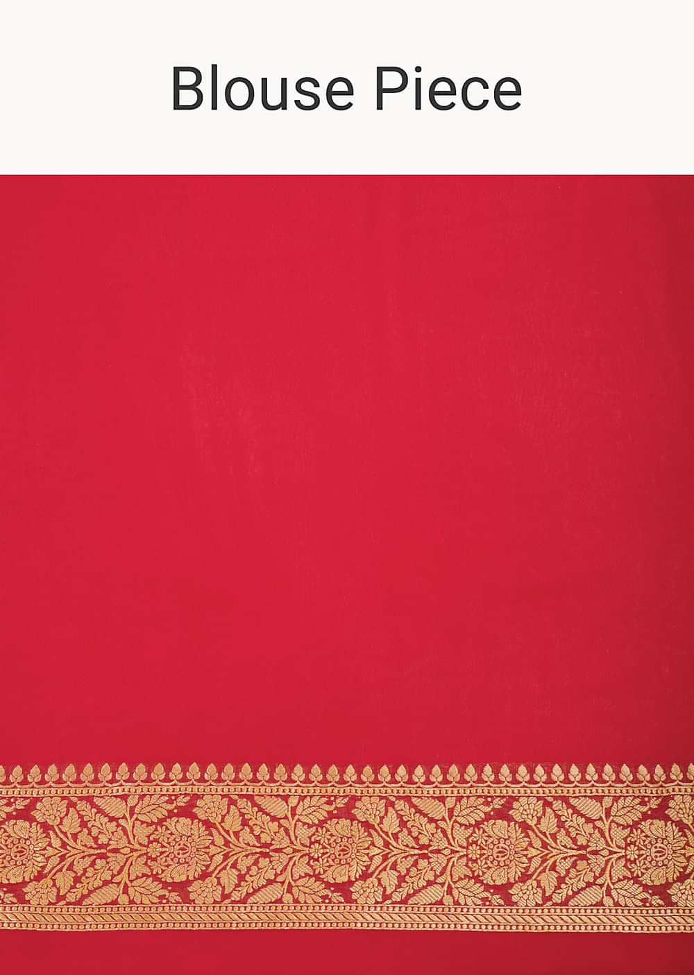 Beige Banarasi Khaddi Saree With Diagonal Zari Checks