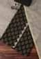 Black Cotton Indie Block Print Unstitched Dress Material