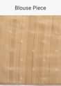 Beige Tussar Saree With Unstitched Blouse