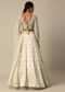 Beige Hand Embellished Blouse And Lehenga Set