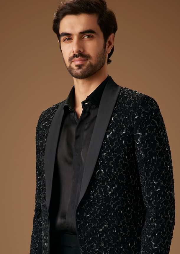 Black Cut Dana Work Tuxedo