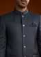 Blue Jodhpuri Suit With Cutdana Embroidery