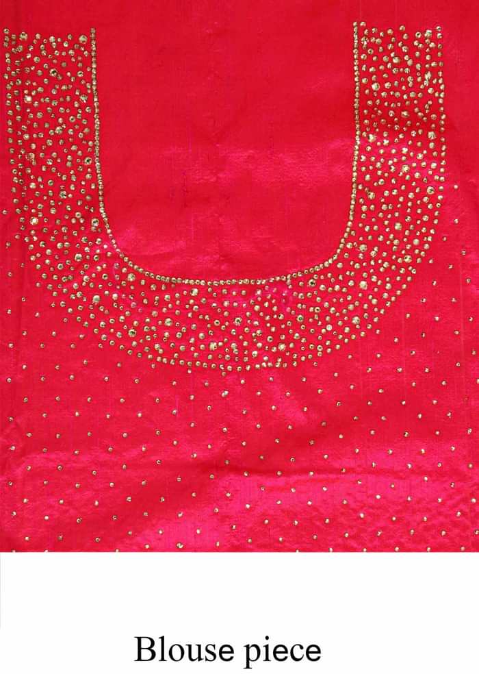 Haute Black Saree Embellished In Kundan Work Online - Kalki Fashion