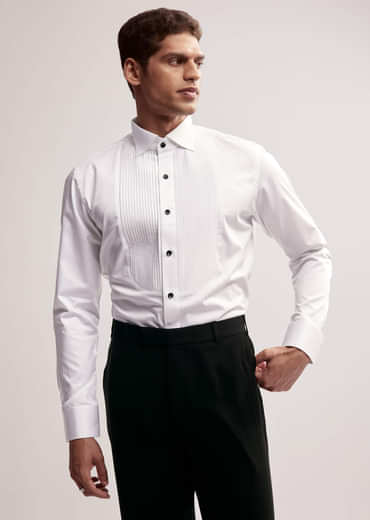 Black Tuxedo For Men With Cut Work Shawl Collar