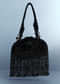 Black Potli With Layered Tassels
