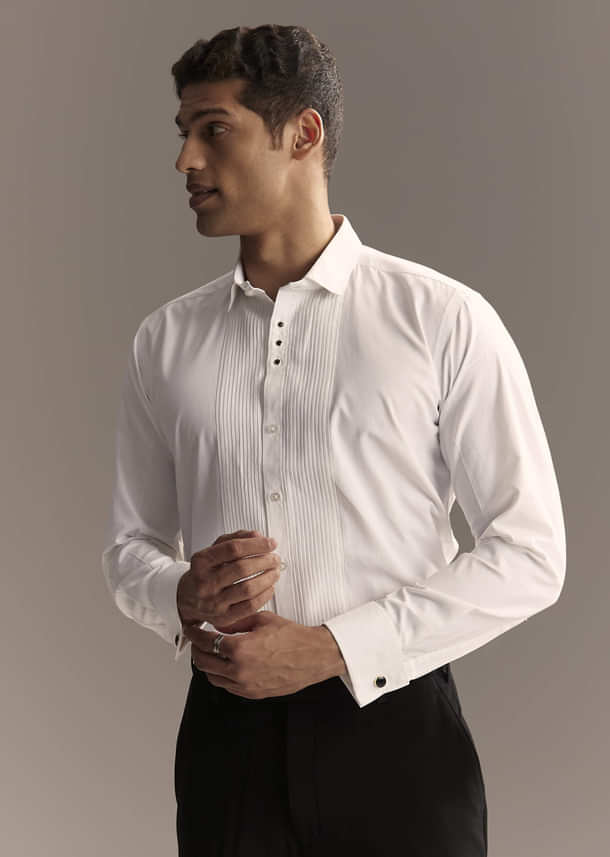 Black Tuxedo For Men With Beads And Zardosi Work Black Tuxedo For Men With Beads And Zardosi Work