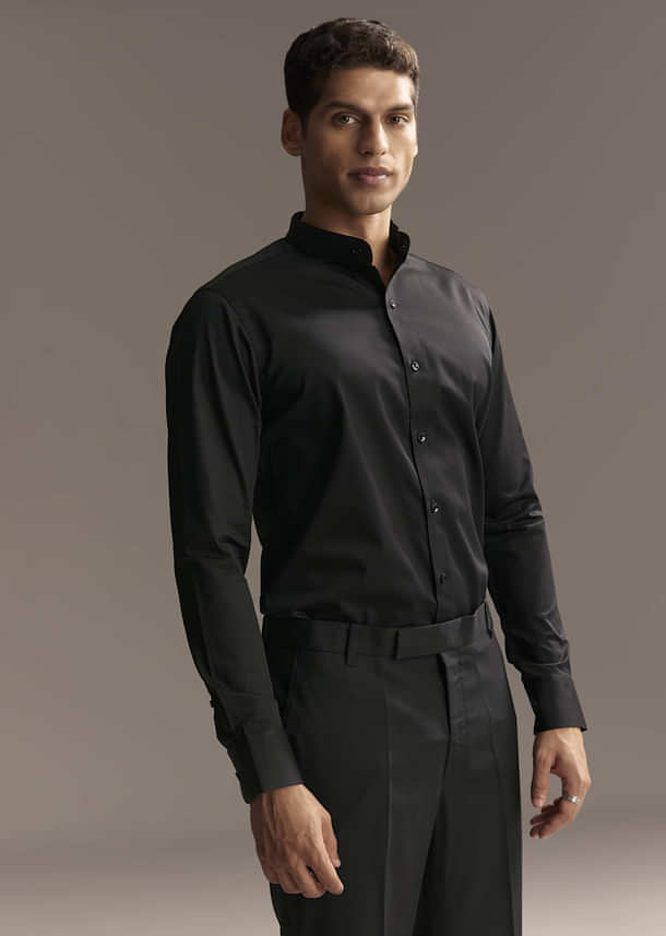 Black Velvet Jodhpuri Suit For Men With Beads And Sequins Work Black Velvet Jodhpuri Suit For Men With Beads And Sequins Work