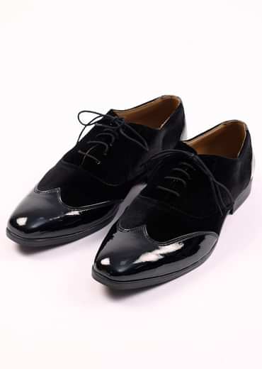 Black Velvet Jutti
