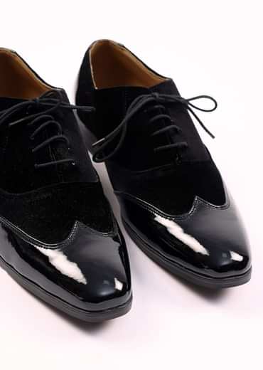 Black Velvet Jutti