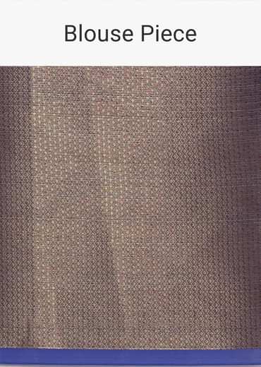 Blue Banarasi Tunchui Silk Saree With Tassel Pallu And Unstitched Blouse Piece