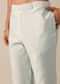 Blue Jacket Kurta Set With Floral Motif Embroidery