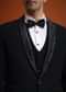 Blue Tuxedo Set With Pearl And Cutdana Work