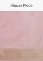 Blush Pink Handloom Banarasi Saree In Kora Silk With Unstitched Blouse