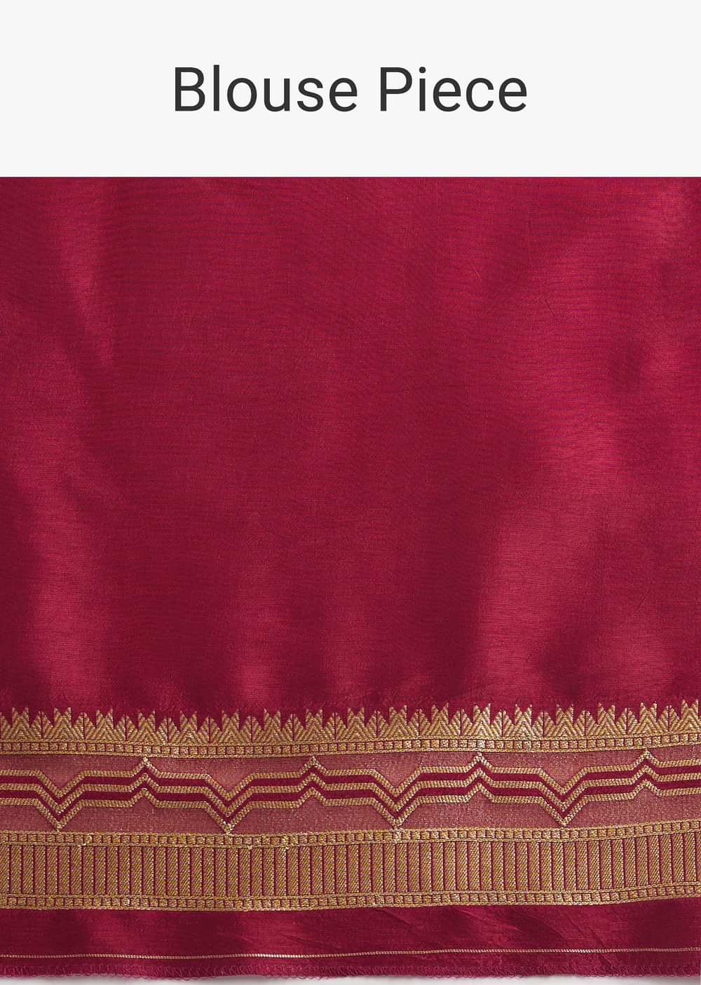 Burgundy Pink Dola Silk Saree With All Over Zari Work
