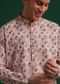 Brown Cotton Mughal Printed Kurta Set