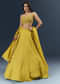 Citrus Green Banarasi Silk Bridesmaid Lehenga With Intricate Hand Embroidery