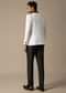 Classic White Textured Tuxedo Set
