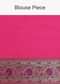 Coral Pink Katan Silk Saree With Floral Jaal Weave And Unstitched Blouse Piece
