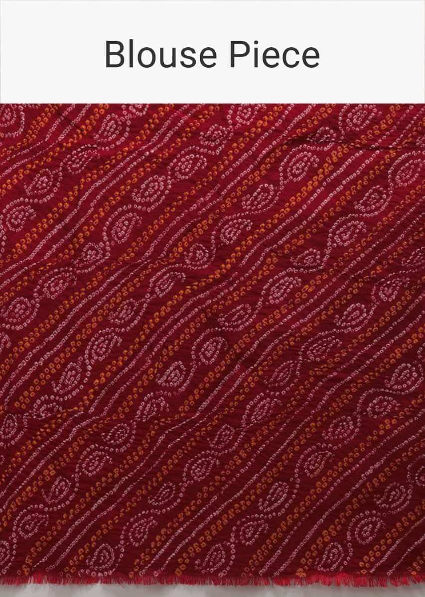 Cream Saree In Dola Silk With Woven Zig Zag Stripes Online - Kalki Fashion