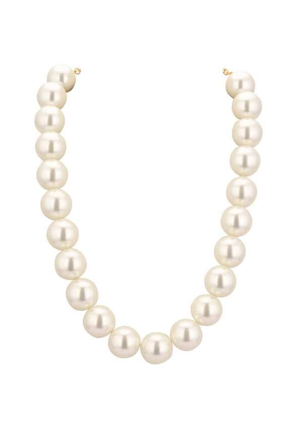 Daisy White Pearl String Necklace Daisy White Pearl String Necklace