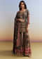 Dark Green Printed Sharara Set