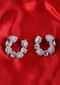 Diamond and crystal studded party wear cluster only on Kalki