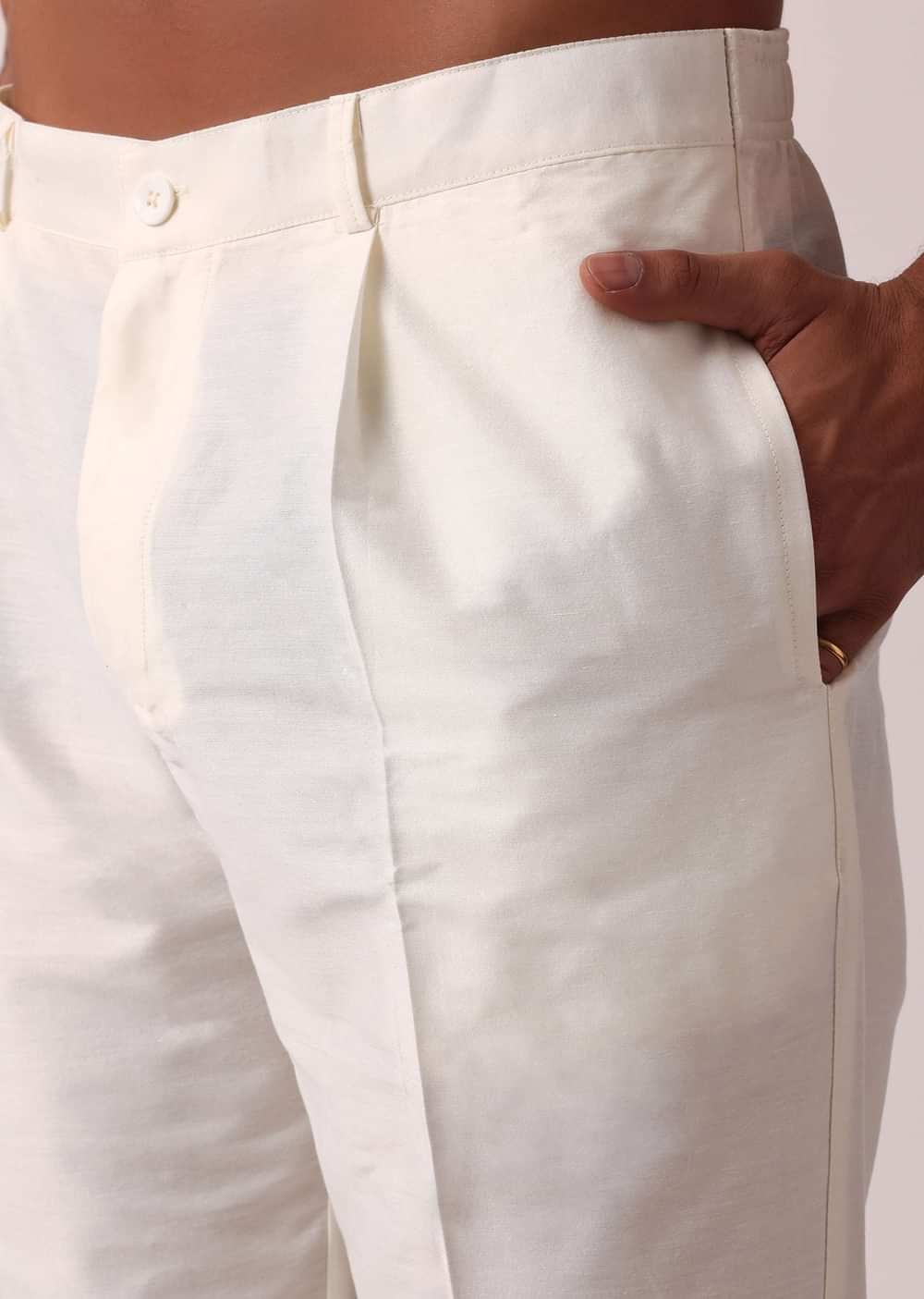 Elegant Blue Silk Kurta Set For Men