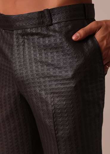 Elegant Brown Indowestern Set For Men