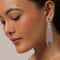 Elegant Peacock Dangler Earrings