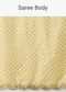 Elegant Yellow Saree With Mirror Scallop Border