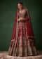 Embellished Bridal Lehenga Heavy Work Set with Two Dupattas