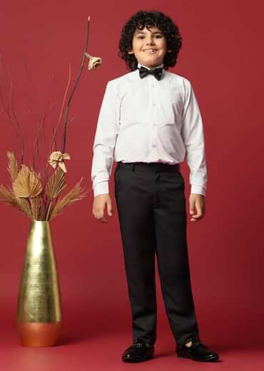 Embroidered Festive Tuxedo For Boys
