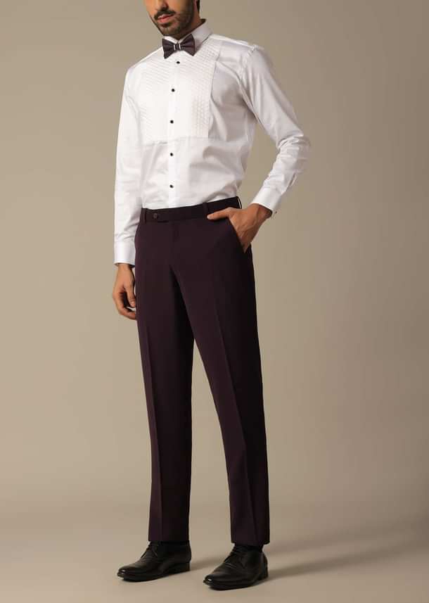 Embroidered Tuxedo Set for the Stylish Groom