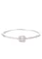 Emerald-Cut Swarovski Openable Bracelet In 92.5 Sterling Silver