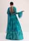 Firozi Blue Embroidered Lehenga Set