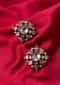 Floral Shape Cluster Earring Online - Kalki Fashion