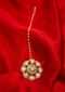 Floral shape traditional kundan maang tikka only on Kalki