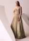Glam Gold Embroidered Lehenga Set In Jute Organza