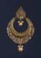Gold Plated Chandbalis With Dangling Pearls And Crystals Online - Kalki Fashion