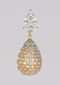 Gold Plated Earrings With Studded Stones, Crystals And Bugle Beads In Dangling Drop Pattern Online - Kalki Fashion
