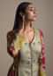 Gold Plated Studs With Elaborate Kundan And Dangling Pearl Online - Kalki Fashion