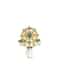 Gold Finish Kundan Choker Set In Mix Metal